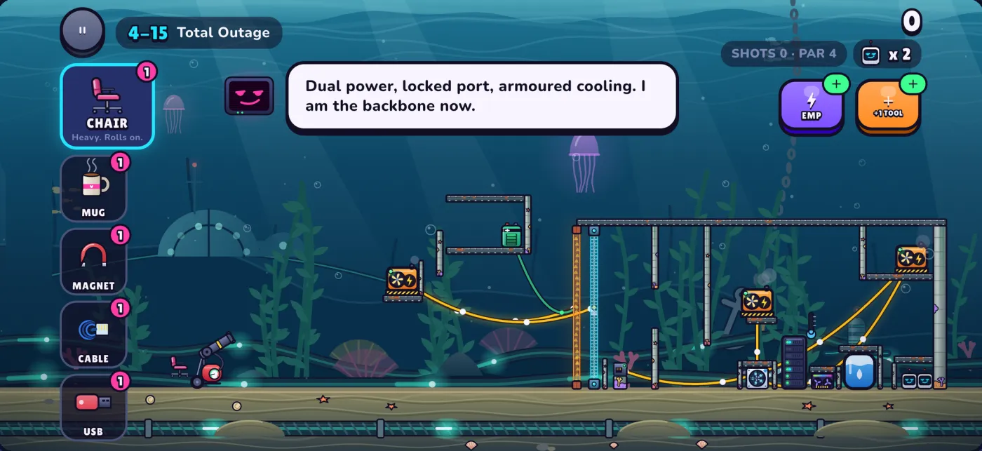 Rack Wreck: an undersea datacenter with armoured cooling and a locked port